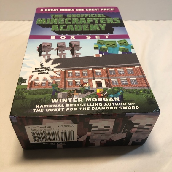 The Unofficial Minecrafters Academy Series Box Set : 6 Thrilling Stories books - Picture 4 of 6
